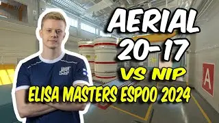 CS2 POV | JANO Aerial (20/17) vs NIP (Nuke) @ Elisa Masters Espoo 2024