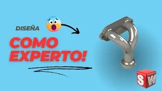 ¿Cómo crear una pieza de tubería fácil en SolidWorks?
