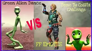 ALIEN DANCE v/s FREE FIRE EMOTE