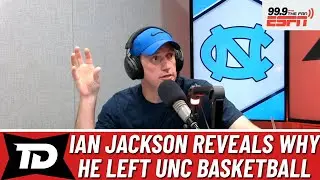 Why did Ian Jackson transfer from UNC basketball?