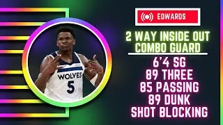 NBA 2K26 2 WAY INSIDE OUT COMBO GUARD Build w: NO WEAKNESSES! 💀 Best All Around Guard Build!