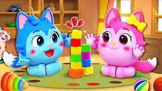 Building Blocks Song 🧩 + More Nursery Rhymes & Kids Songs I Learning Good Habits & Sing English