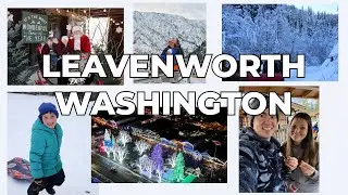 We spent a week in Leavenworth, Washington! A real life Christmas Town!