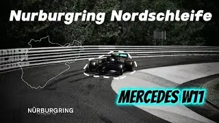 Mercedes W11 at Nurburgring Nordschleife |  Hotlap with PS4 Controller
