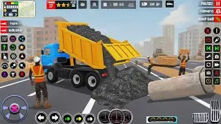🚨 JCB City Road Construction 🚧 Simulator 3D Best Gameplay 