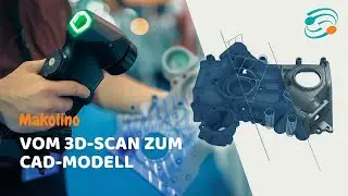 Vom 3D-Scan zum CAD-Modell | Makolino | Fl&auml;chenr&uuml;ckf&uuml;hrung