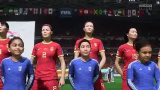 October 10, 2025 | CHINA vs ITALY | Women&rsquo;s Football Battle of Skills | FIFA 23 Ultra HD Gameplay