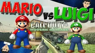 [FR] -  Mario VS Luigi | COD4 NukeTown Multiplayer [PC]