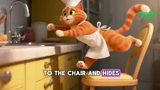 Chef Whiskers Strikes Again: Cat Chef Disaster&hellip; But The Dish Is PERFECT! #funnyanimals #catvideos