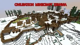 Civilisation Minecraft Zenavia avec 300 Joueurs : l'histoire d'un Vinking Pacifiste !