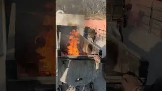 Ram Ghat Jaunpur ll wood cremation furnace testing ll Cremation Furnace ll Human cremation Furnace