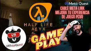 Half Life: Alyx con cable Meta Link I Mejora tu experiencia de juego PCVR