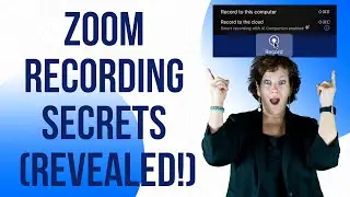 How To Record Yourself on Zoom (2025) | The Complete Guide so that you don’t Miss a Setting