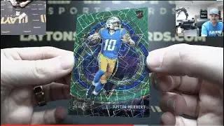 JUSTIN HERBERT /5! 2020 Select Football FOTL Box Break for Daniel L