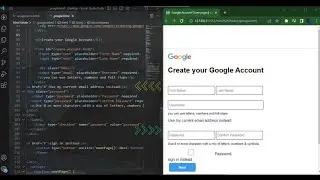 code crafter - Create Google Log In   page and Google Log In page coding - NO-TALKING