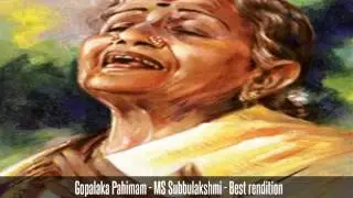 MS Subbulakshmi - Gopalaka Pahimam(Unique) - Live Concert 1973 - Revagupthy-Triputa-Swati Tirunal