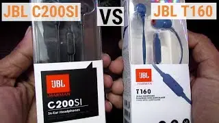 Comparison Between JBL T160 vs Jbl C200SI