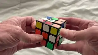 Solving the Rubik's Cube  - Fridrich Method - elbow