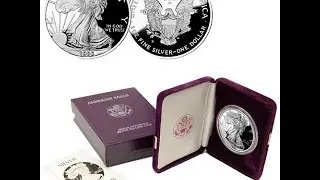 1986 SMint Proof Silver Eagle Dollar