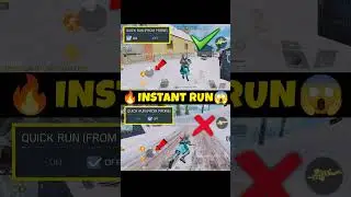 ✅Best Quick Run From Prone Setting in CODM BR🔥💯Codmobile Tips and Tricks #shorts #codmbr #codmiphone