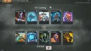 Dota2 - [RU] Vici Gaming vs. EHOME - The International 2015, 06.08.2015