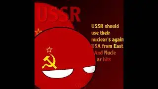 What if cold war become hot war?... 🤔 | #countryballs #coldwar #geographythroughmap #history #edit |