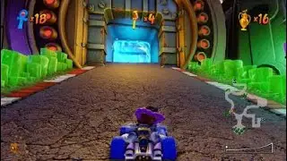 Crash&trade; Team Racing Nitro-Fueled all baby characters vs all ctr bosses