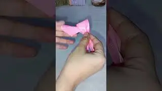 Ribbon & Pearl se Bana Cute Key Chain ✨ | Easy DIY Craft#trending #art #ribboncraft #diy #craft 🌟💕❤️