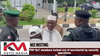 PDP BoT members locked out of secretariat by security operatives