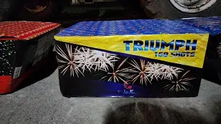 TRIUMPH 168 shots by leegendary fireworks | LF factory tour and test fire #pyro #paputok #fireworks