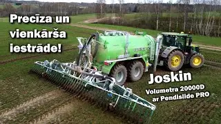 Sezonas jaunums! Joskin VOLUMETRA 20000D ar PENDISLIDE PRO | aragro.lv