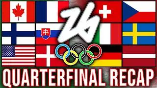 2026 MEN'S OLYMPIC HOCKEY QUARTERFINAL RECAP; ANALYSIS, SCORES, NEWS, AND MORE!!!