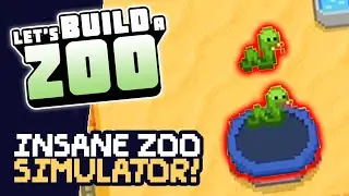 THE BEST NEW ZOO SIMULATOR GAME! (Let's Build a Zoo)