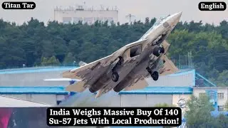 Индия рассматривает возможность крупной закупки 140 самолетов Су-57 местного производства!