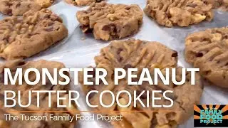 Monster Peanut Butter Cookies
