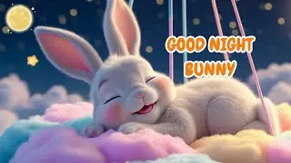 🐰 Sleepy Baby Bunny Hops into Dreamland 🌙 | Instantly Calming Lullaby for Toddlers | Pippapurr