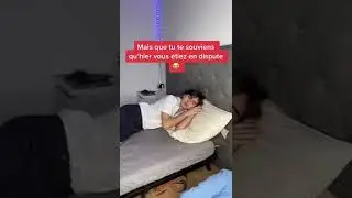 QUAND TU TE DISPUTES AVEC TON COPAIN LA VEILLE