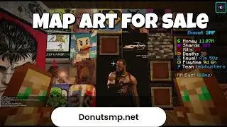 Donut SMP Map Art