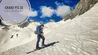 Grand Pic de la Lauziere - Seuls avec l'ami Thierry