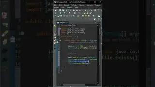 ✅ nio file check #shorts #ytshorts #java #spring #coding #codewithraman #new #trending #concept