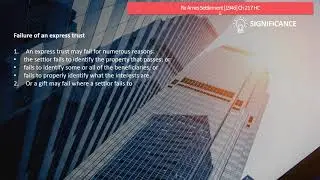 [Case Law Equity&Trusts] ['failure of an express trust'] Re Ames Settlement [1946] Ch 217 HC