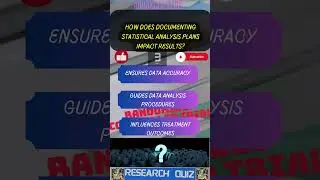 01 Discover the Real Randomized Controlled trial quiz