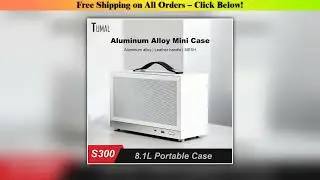 MINI ITX PC Case 7L Separate Phone Box Support Longest 310mm Graphics Card Type-C Desktop Small
