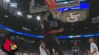 Louisville's Malik Williams Throws Down The 1-Hand Dunk
