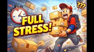 📦💨 Parcel Frenzy: Get To Work &ndash; Amikor a munka elszabadul!  | No Commentary