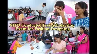 NIFD conducted free scholarship exam for Fashion Designing