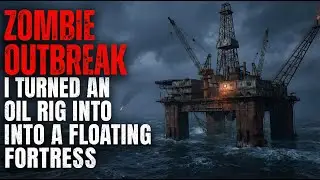 ZOMBIE OUTBREAK: I TURNED A OIL RIG INTO A FLOATING FORTRESS | Structure Zero