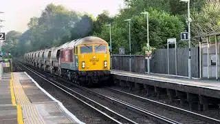 69004 RIDC Melton heads 6Y48 through Shawford with Autoballasters bound for Hoo Junction Up Yard