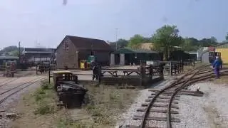LBNGR Simplex Centenary Drivers eye views around Stonehenge Works