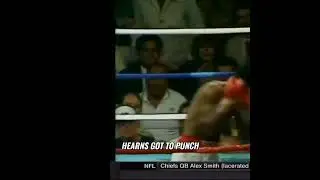 Hearns vs. Leonard: Intense Boxing Match Knockout! #shorts